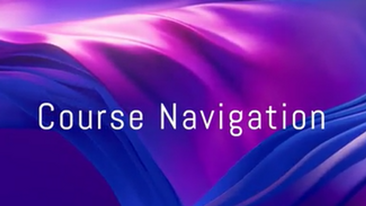 Course Navigation